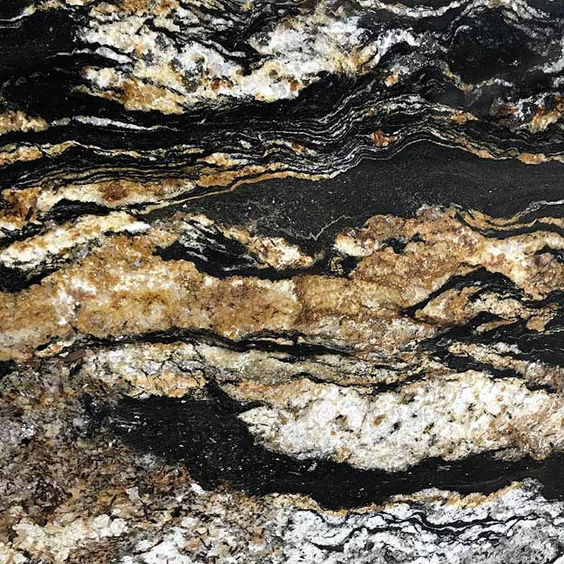 Détails Plan de travail sur-mesure en granit Black Taurus