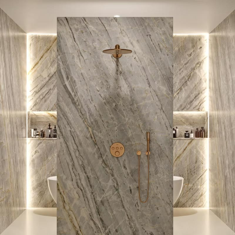 Revêtement salle de bain sur-mesure en granit Sensa® Marau