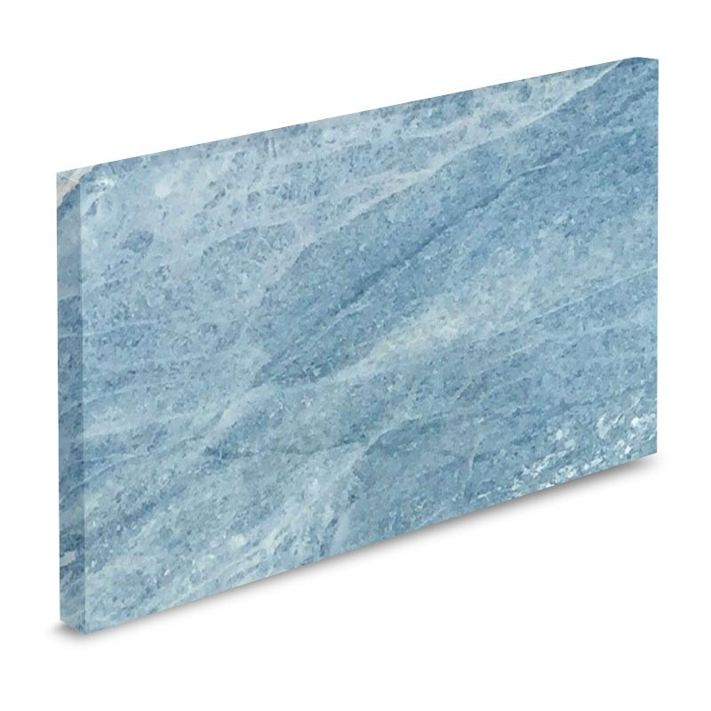 Plan de travail cuisine sur-mesure en Quartzite Texta® Blue Imperador