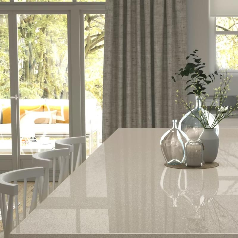 Ilot centrale en Dekton Dunna