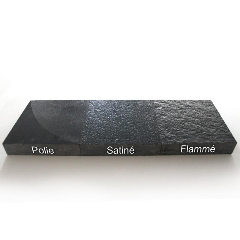Finitions disponibles sur le granit