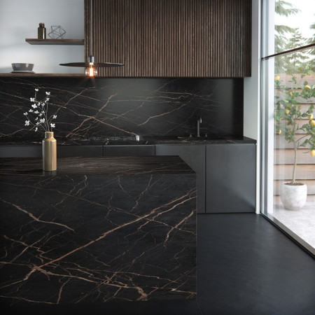 Plan de travail de cuisne en céramique Dekton Laurent