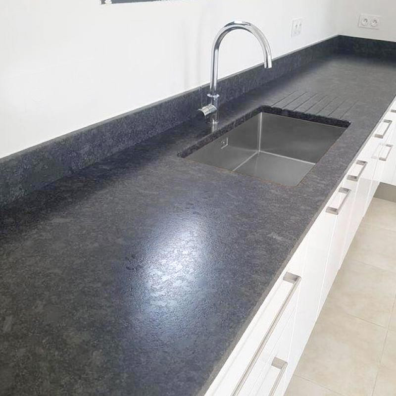 Plan de Travail sur mesure - Granit Steel Grey | Omillimetre.com