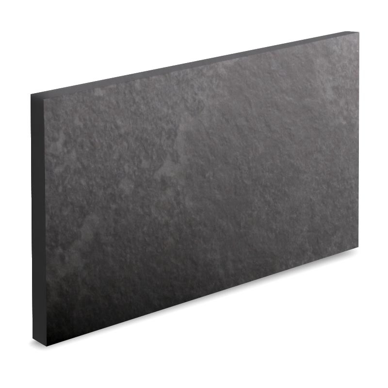 Plateau de table en compact hpl Metalic Brun