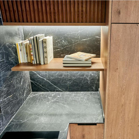 détails Plan de travail en Dekton Orinika Somnia